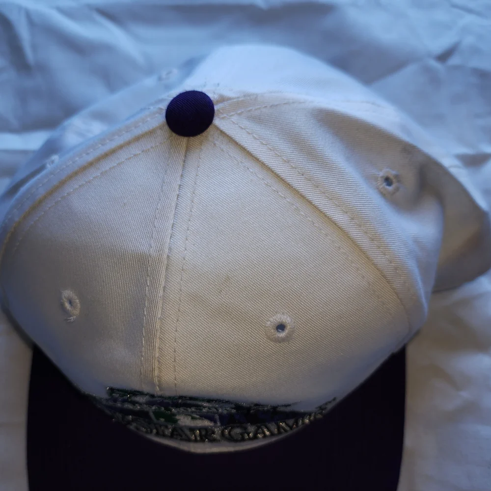 Vtg Colorado Rockies All-Star Game White and Purple Cap One Size Fits All Used